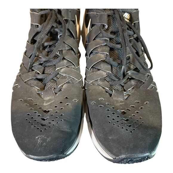 Nike Lunar Fingertrap Black Suede Men’s Sneakers Size 13 Training Running Shoes - Picture 7 of 11